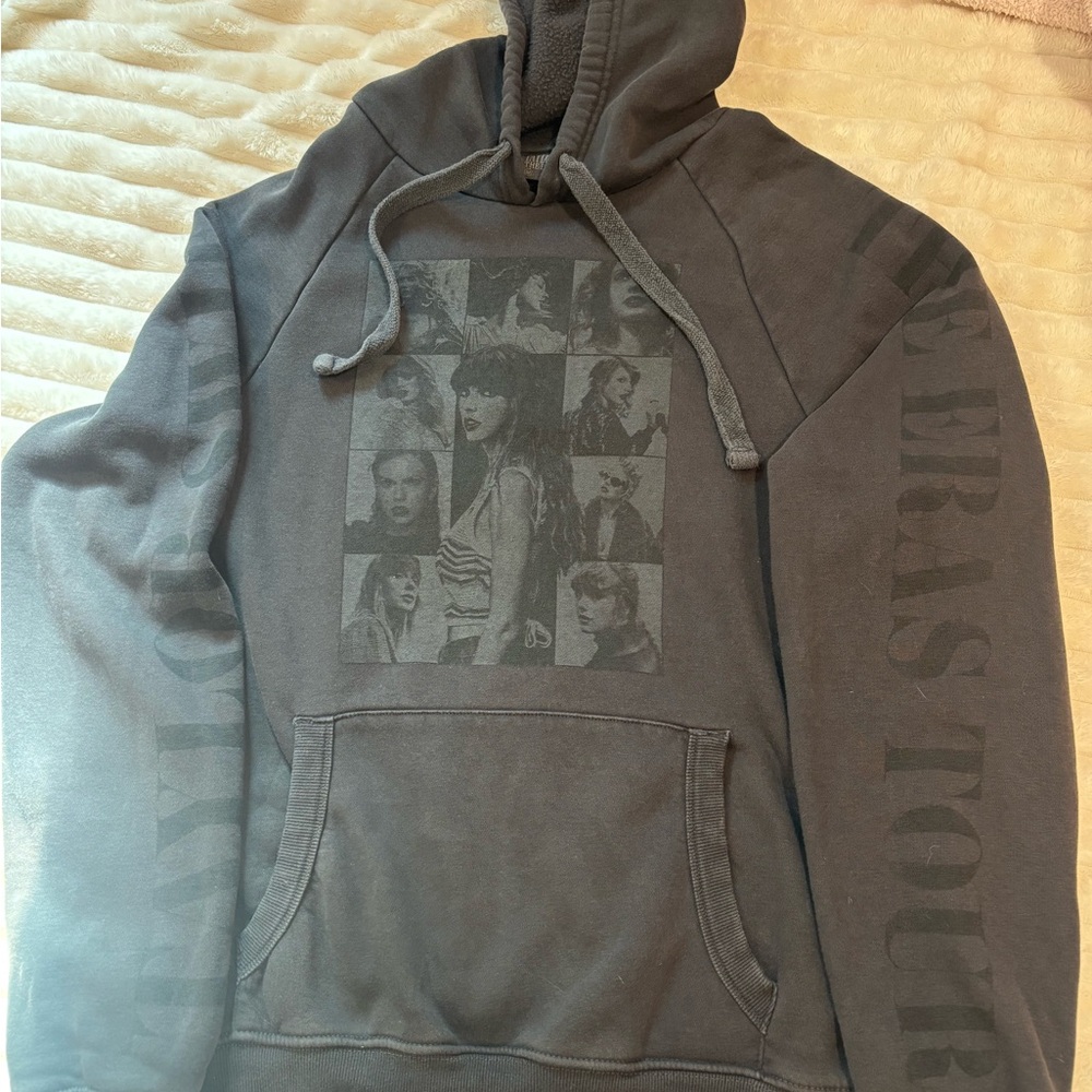 Taylor Swift Charcoal Graphic Hoodie